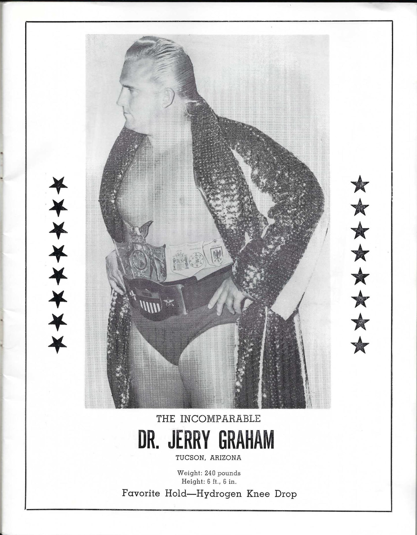 VW3 1960 Wrestling Sketch Book featuring the Sheik , Valentine , Rocca Graham and more .