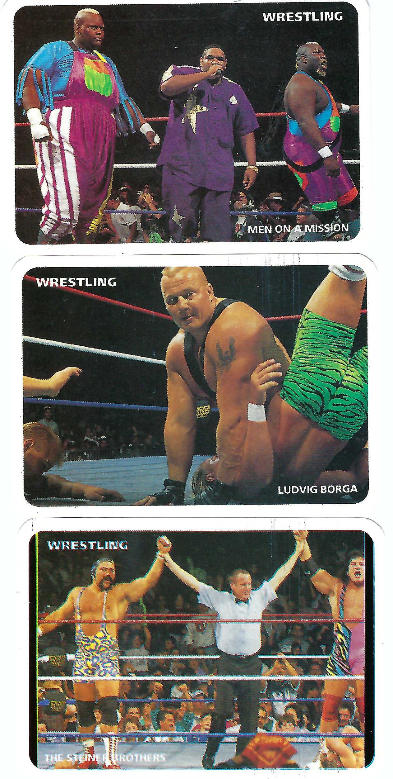 LLC1 1994 Luta Livre Americana Complete Card Set VERY RARE !