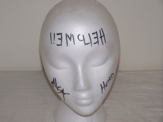 Al Snow Autographed Styrofoam Head w/COA