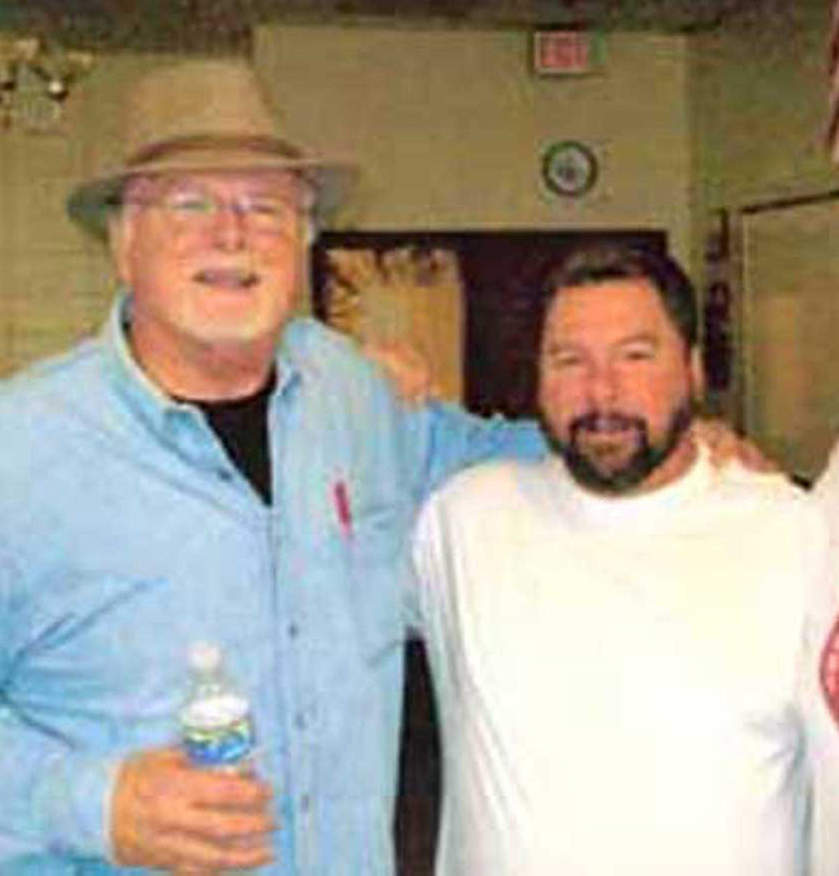 BW16 The Living Legend Bruno Sammartino ( Deceased ) Cowboy Bill Watts Autographed Wrestling Photo w/COA