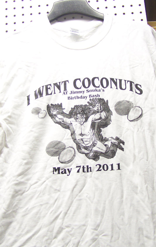 BAT46 Superfly Jimmy Snuka Birthday Bash Original Vintage Tee Shirt Size L