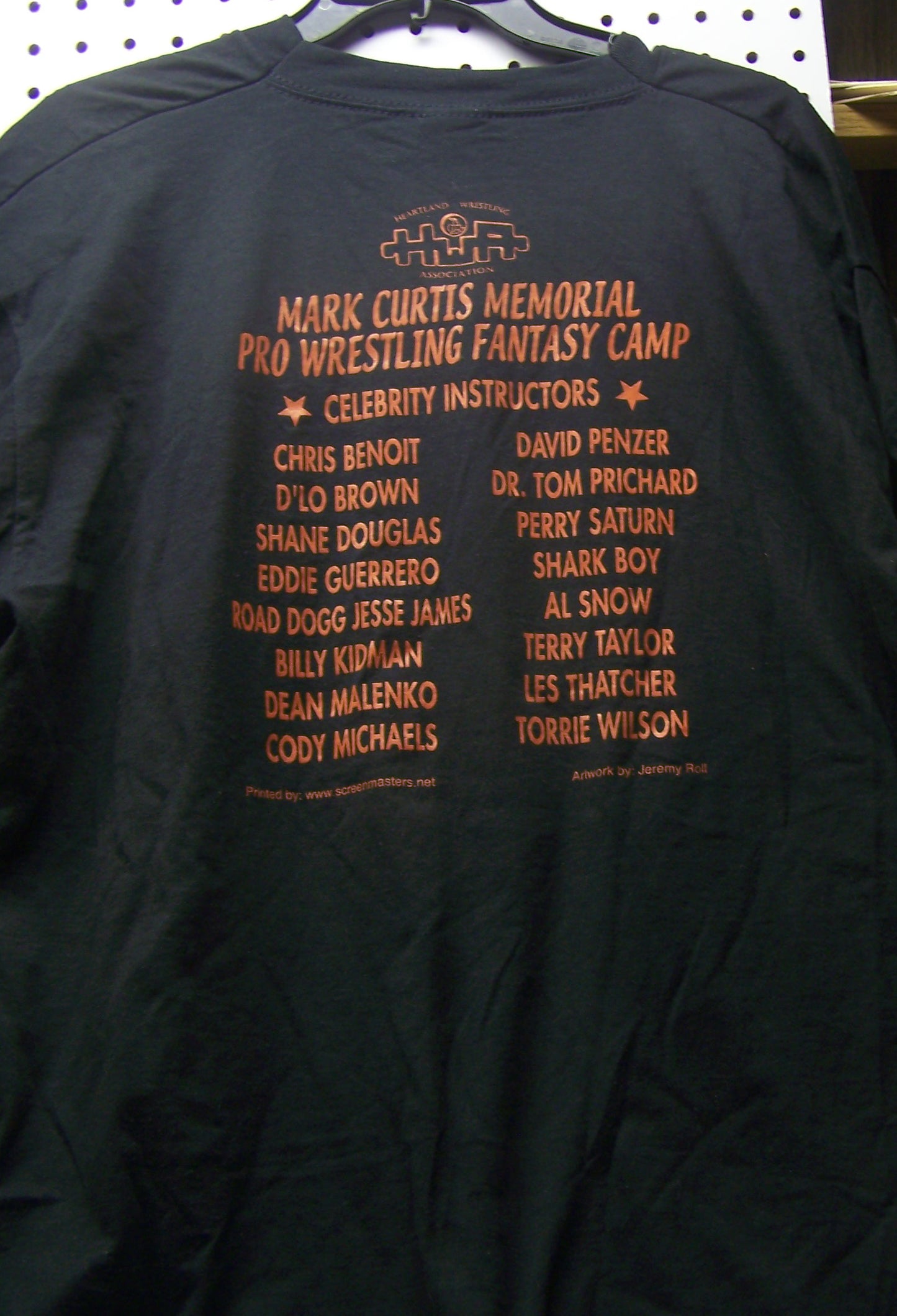 BAT87 Original Mark Curtis Memorial Vintage Tee Shirt