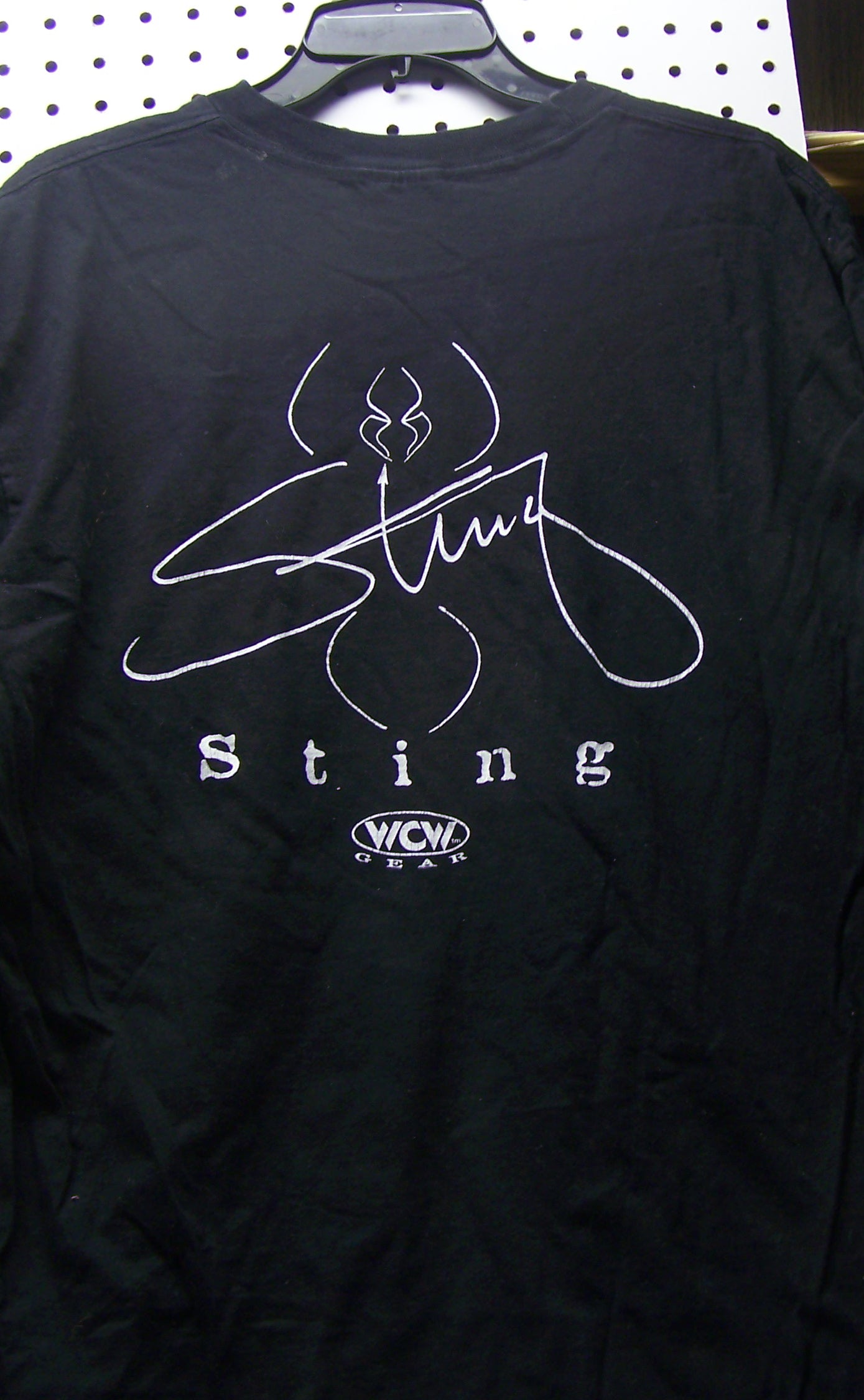 BAT89 Original WCW Sting Vintage Tee Shirt.