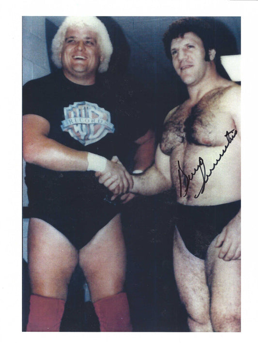 BDUSTY The Living Legend Bruno Sammartino ( Deceased ) Autographed Wrestling Photo w/COA