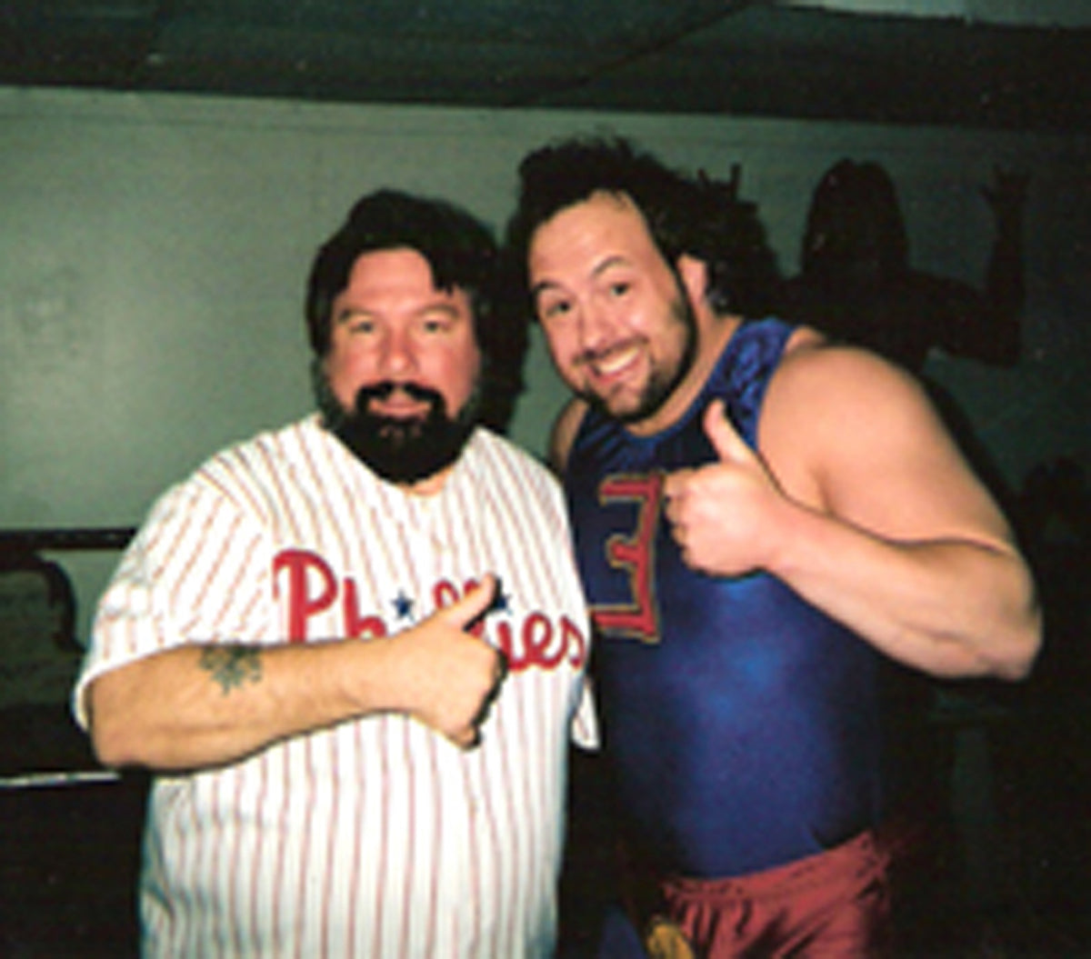 AM331 Eugene Autographed vintage Wrestling Magazine Poster w/COA