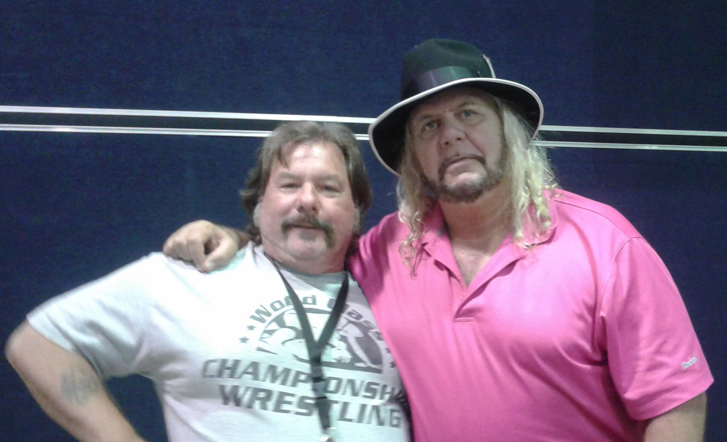 AM553 The Freebirds ( Buddy Roberts Terry Gordy Deceased ) Autographed Vintage Wrestling Magazine w/COA