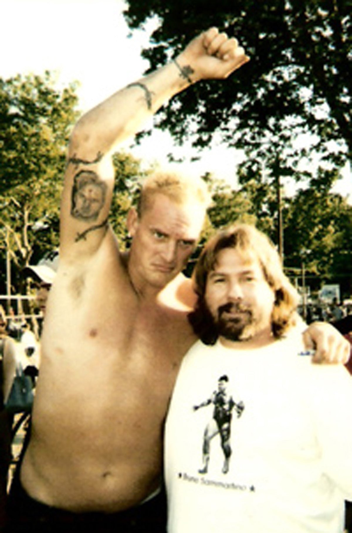 M229 Sandman Autographed Wrestling Photo w/COA