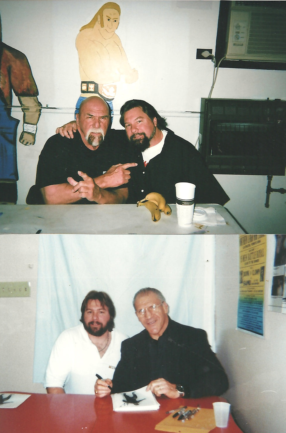 2SBG39 The Living Legend Bruno Sammartino ( Deceased ) Superstar Billy Graham Autographed vintage Wrestling Magazine w/COA