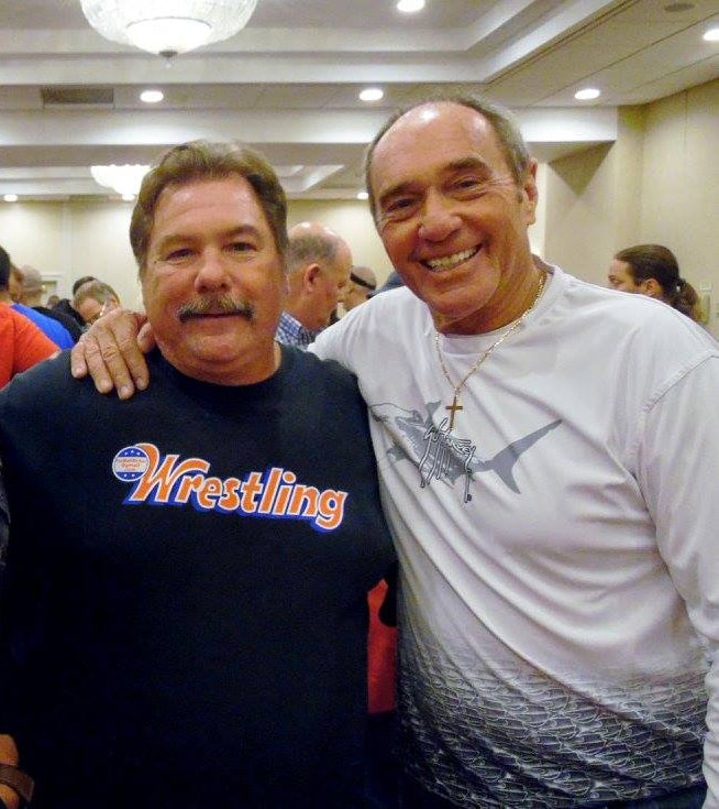 AM286 Chief Jay Strongbow ( Deceased ) Tito Santana Steve Keirn Autographed vintage Wrestling Magazine w/COA