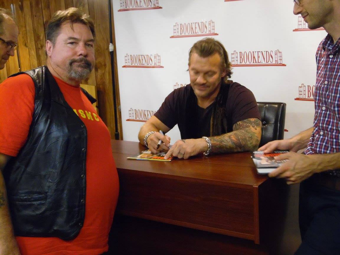 AM158 Chris Jericho Autographed WWF RAW Wrestling Magazine w/COA