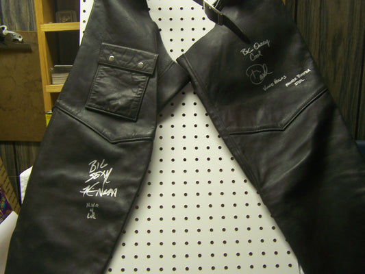 KN1 Kevin Nash Autographed Wrestling Chaps w/COA