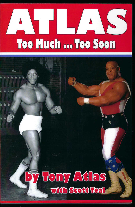 DSB6 Autographed Mr. USA Tony Atlas Autobiography w/COA