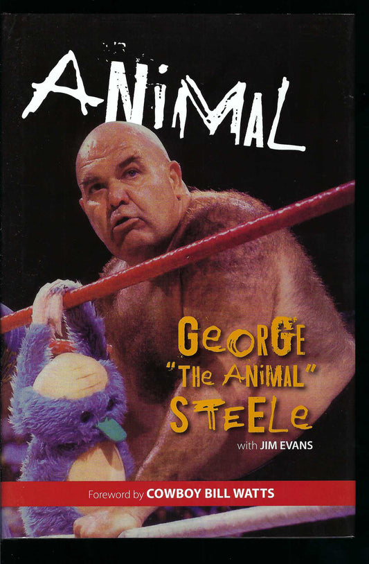 DSB10 George the Animal Steele ( Deceased ) Autographed Autobiography w/COA