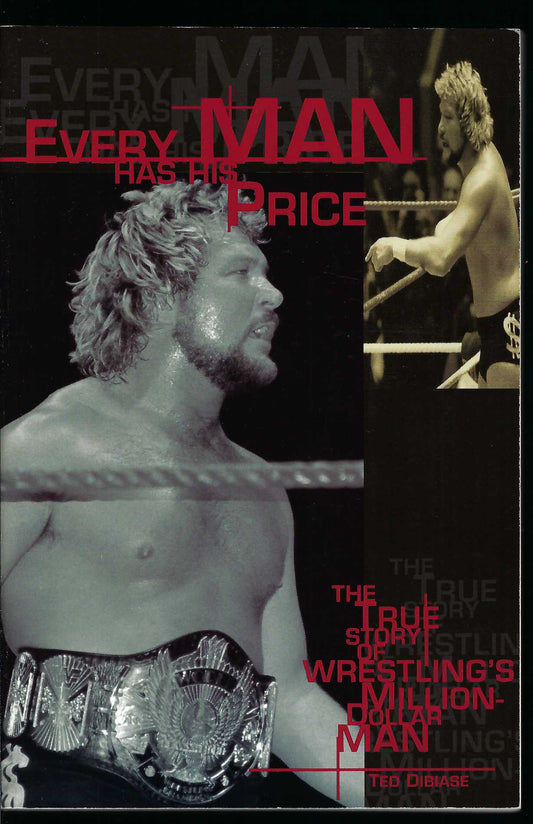 DSB7 Million Dollar Man Ted Di Biase Autographed Autobiography w/COA