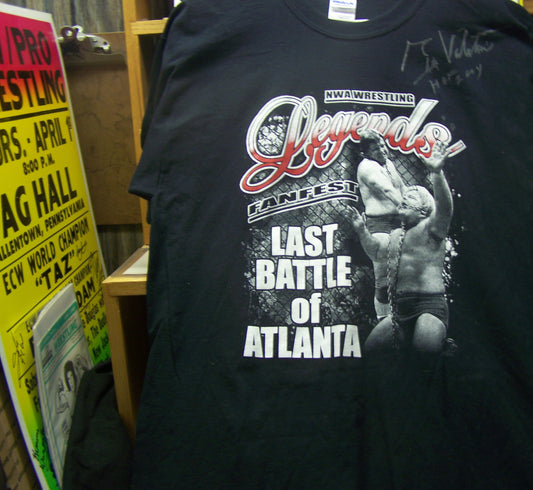 C6 Greg the Hammer Valentine Autographed Legends Fanfest Tee Shirt w/COA