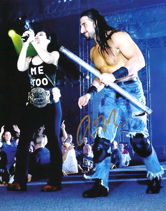 M3107 Crowbar Autographed 8x10 Wrestling Photo w/COA