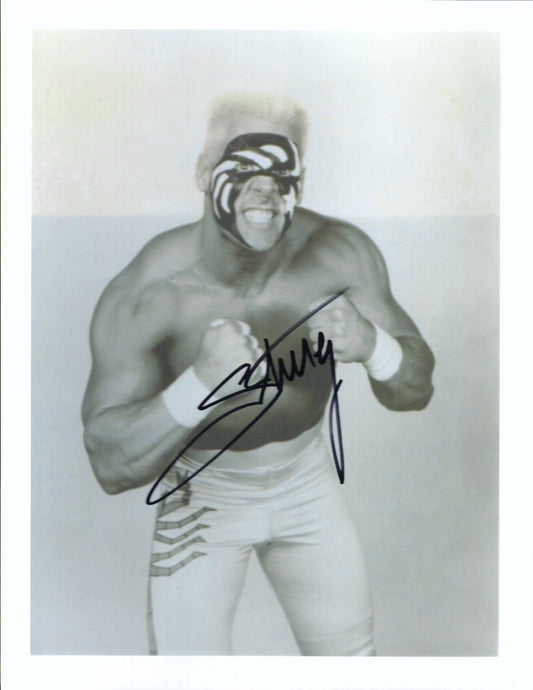 M3174 The Icon Sting Autographed 8x10 Wrestling Photo w/COA