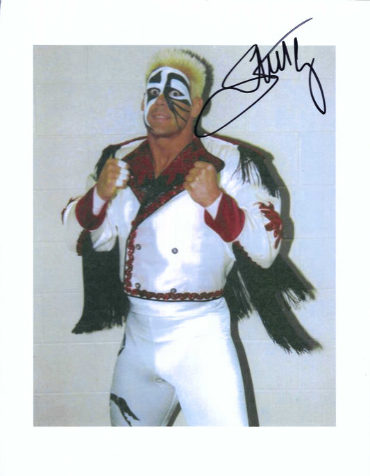 M3177 The Icon Sting Autographed Wrestling 8x10 Photo w/COA
