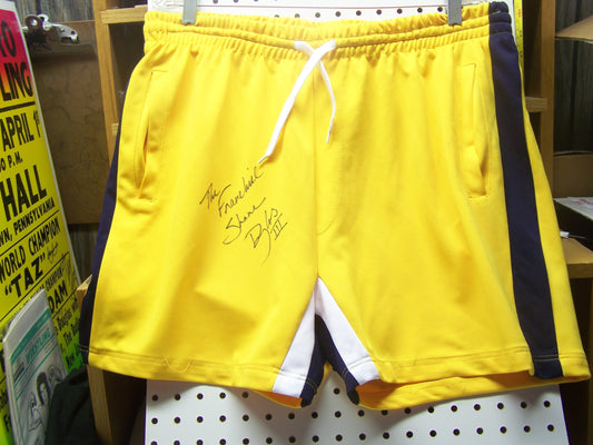 C24 Shane Douglas Autographed Ring Shorts w/COA