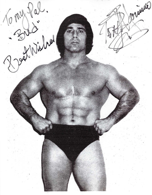 TM1 Tony Marino Autographed 8x10 Wrestling Photo w/COA