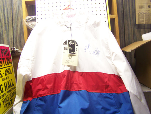 C32 Barry Windham Mike Rotundo signed USA Hoodie w/COA