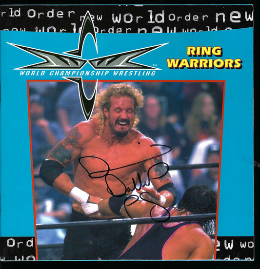 AM828 Diamond Dallas Page VERY RARE Autographed Vintage Wrestling Magazine w/COA