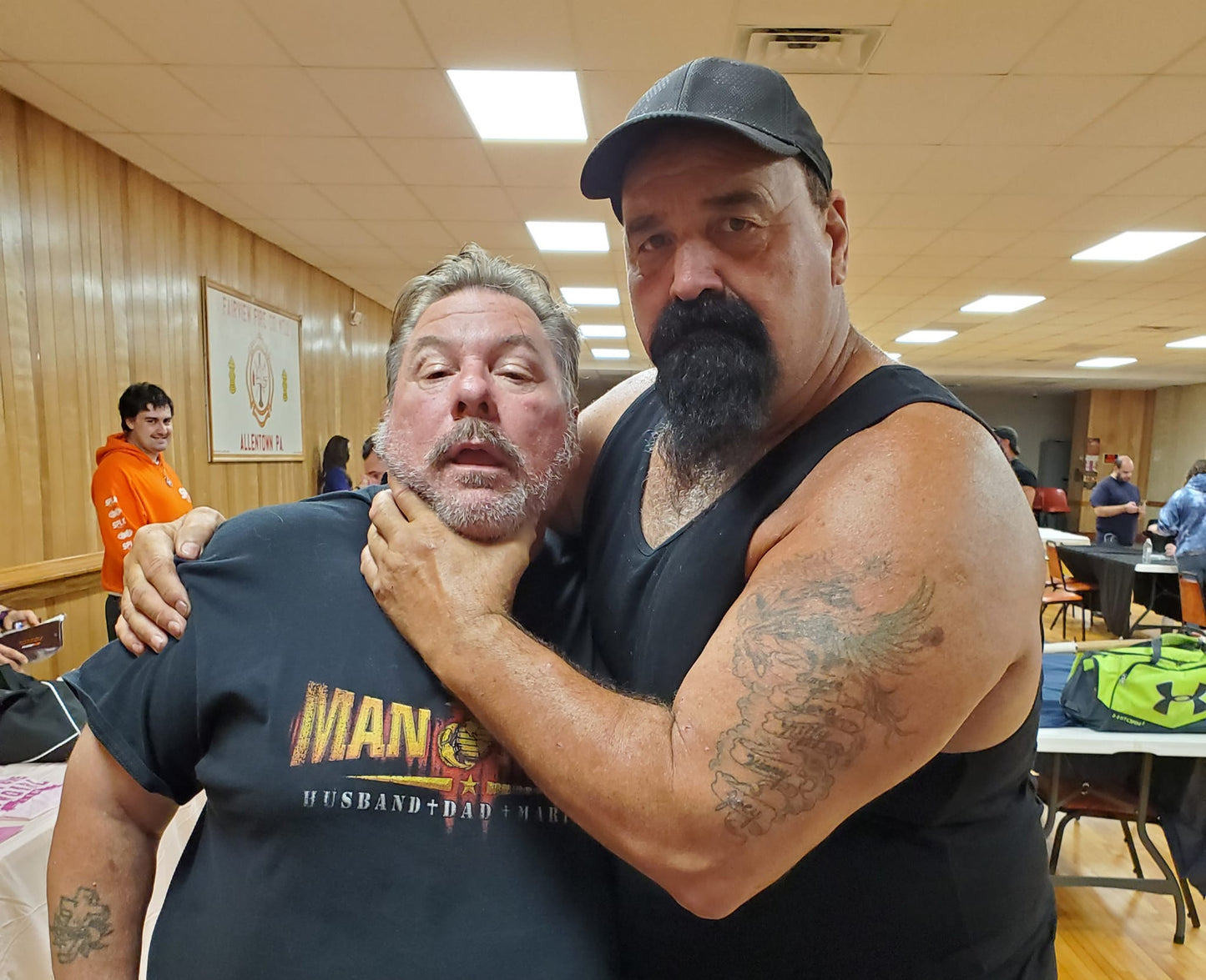 M234 911 Big Al Autographed Wrestling Photo w/COA