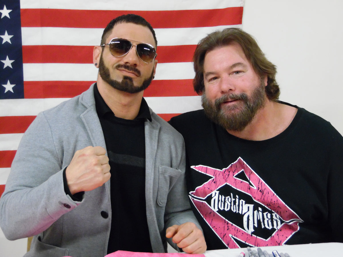 M352 Austin Aries Autographed Wrestling Photo w/COA