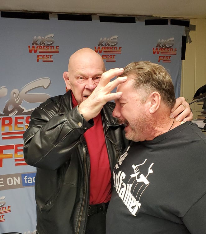 AM374 Baron Von Raschke Autographed vintage Wrestling Magazine w/COA