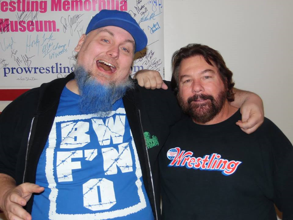 BD17 Shawn Michaels 2X Bret Hart Sunny Blue Meanie Autographed VERY RARE Vintage Wrestling Magazine w/COA