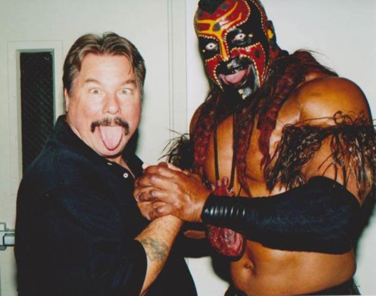 M377 BOOGEYMAN Autographed Wrestling Photo w/COA