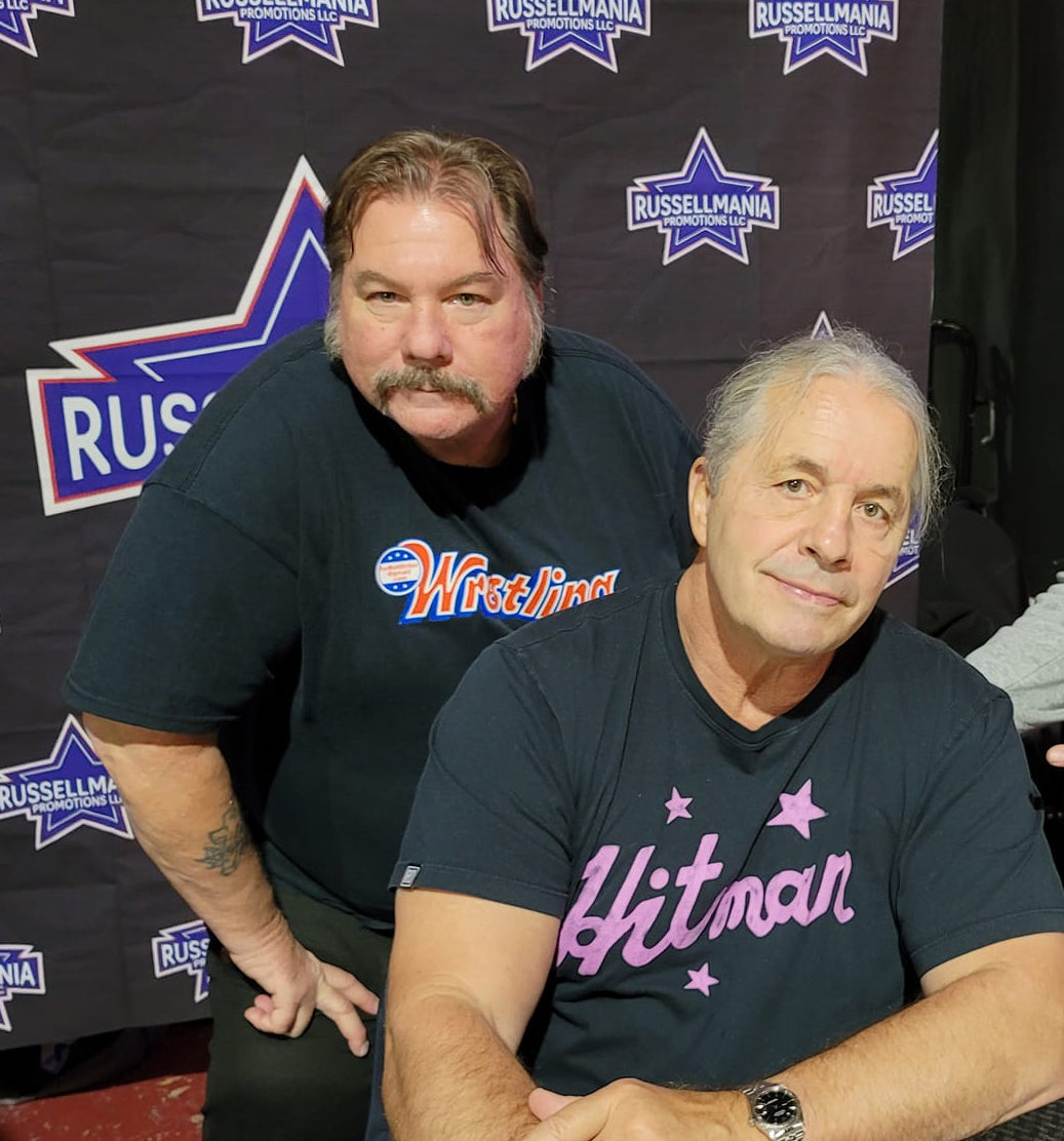 AM574 Bret the Hitman Hart Autographed Vintage Wrestling Magazine w/COA