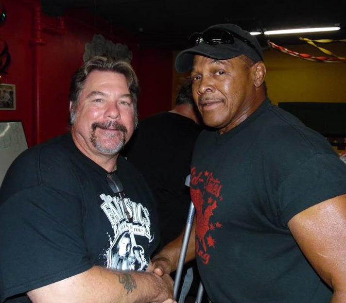 AM703 Rock and Roll Express Hacksaw Butch Reed Autographed Vintage Wrestling Magazine w/COA