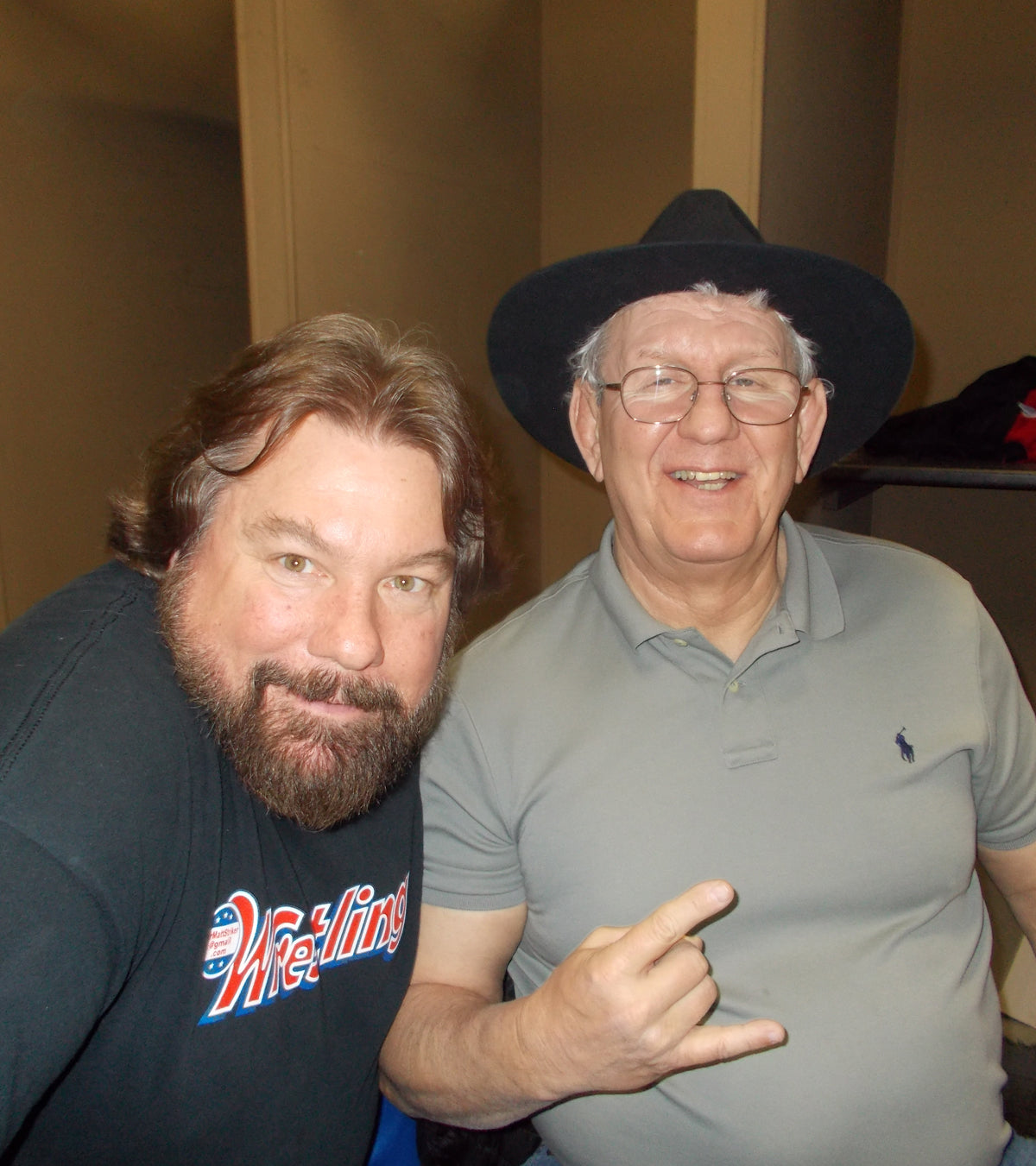 M371 Cowboy Bob Orton Autographed Wrestling Photo w/COA