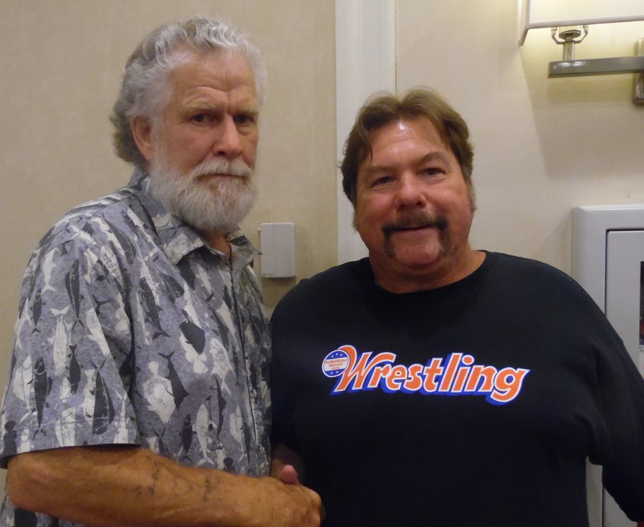 MBSM30 Misty Blue Simmes Dr. D David Shultz Ric Flair VERY RARE Autographed Vintage Wrestling Magazine w/COA