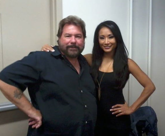 M168 Gail Kim Autographed Wrestling Photo w/COA