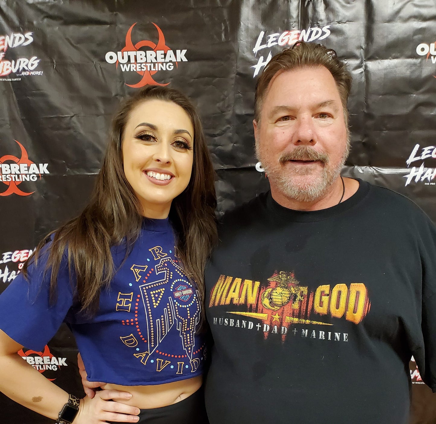 M3104 Gia Miller Autographed 8x10 Wrestling Photo w/COA