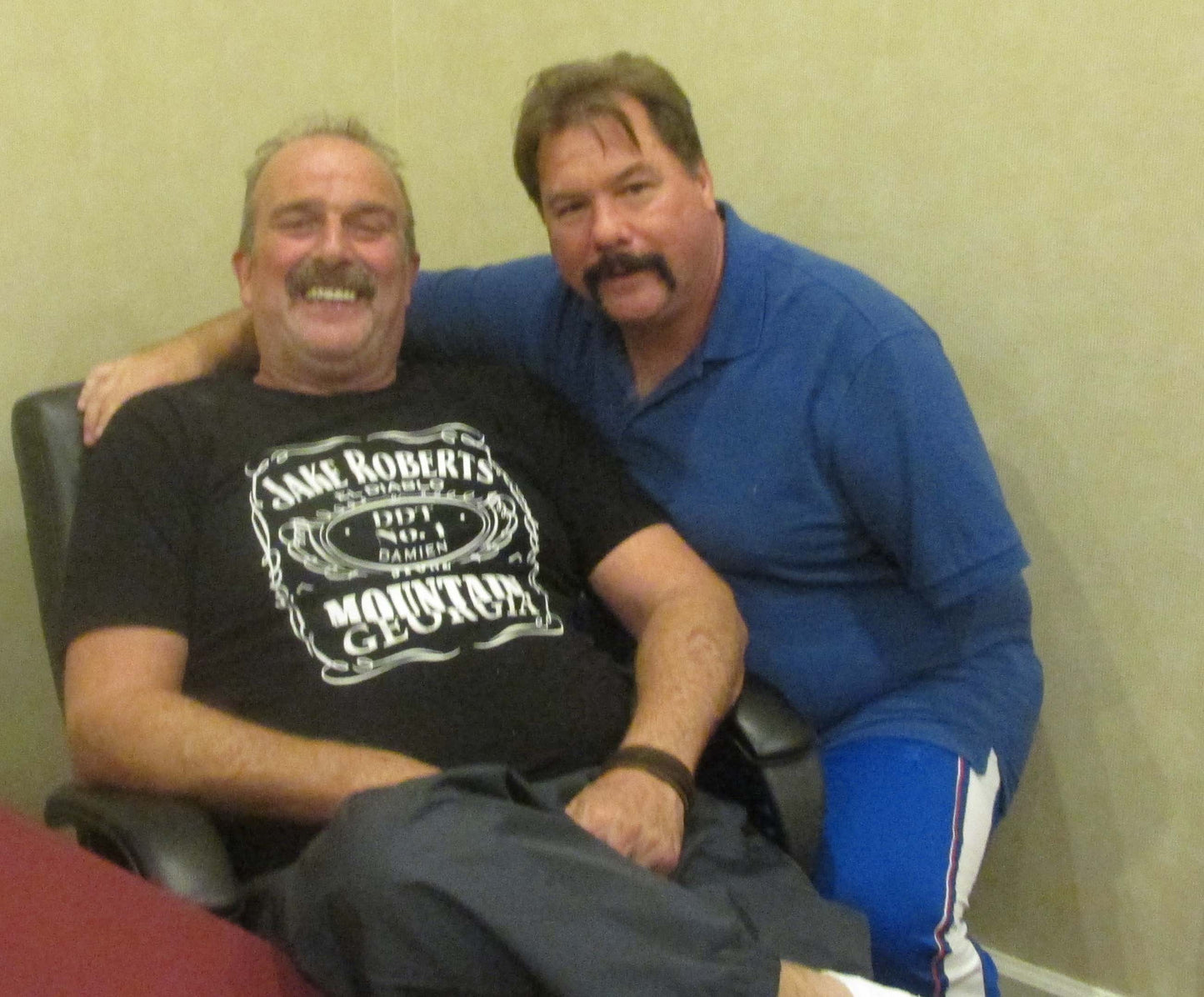 M331 Jake the Snake Roberts Autographed Wrestling Photo w/COA