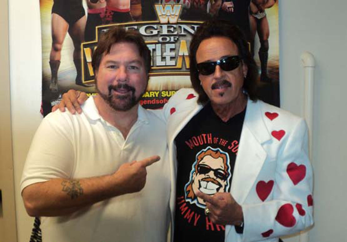 M3142 The Mouth of the South Jimmy Hart Autographed Wrestling Photo w/COA