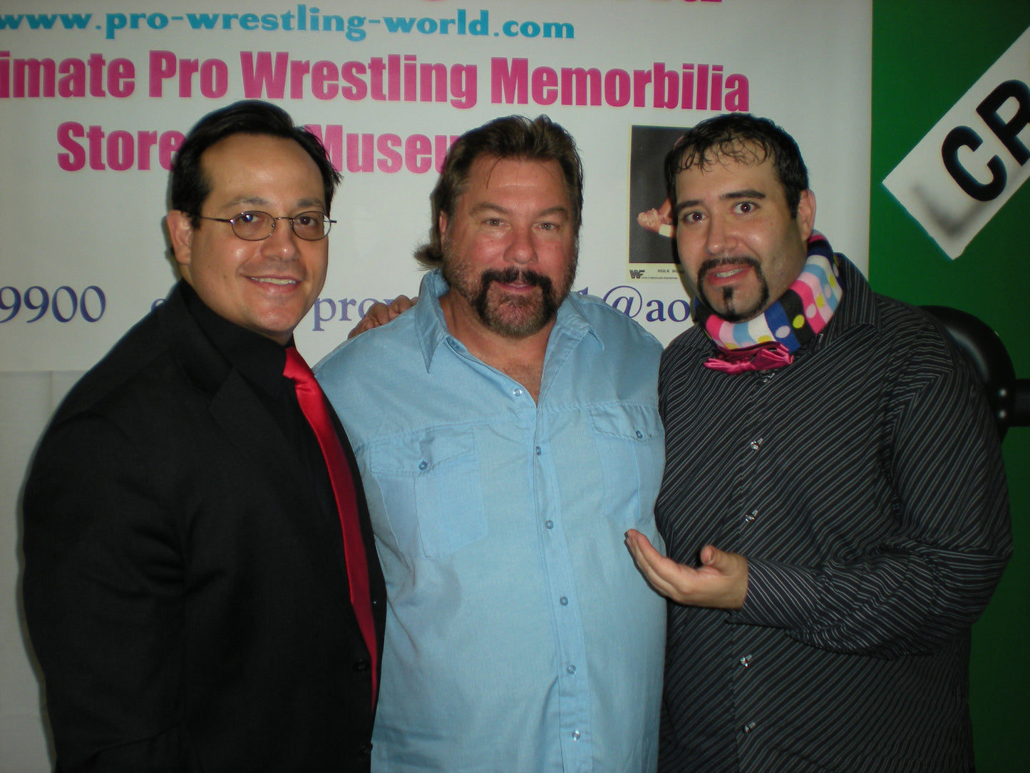 M238 Joey Styles and Joel Gertner Autographed Wrestling Photo w/COA