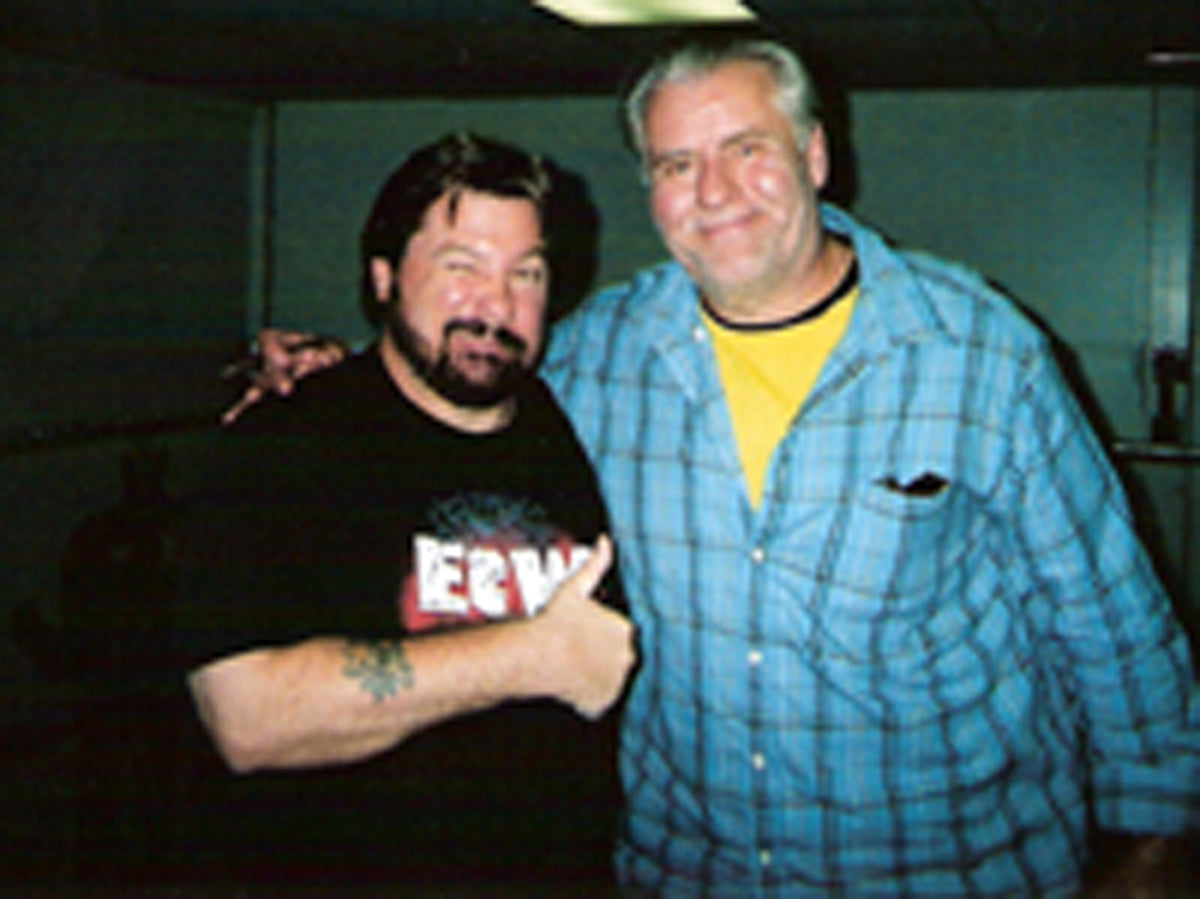 M399 Luscious Johnny Valiant ( Deceased ) Autographed Wrestling Photo w/COA