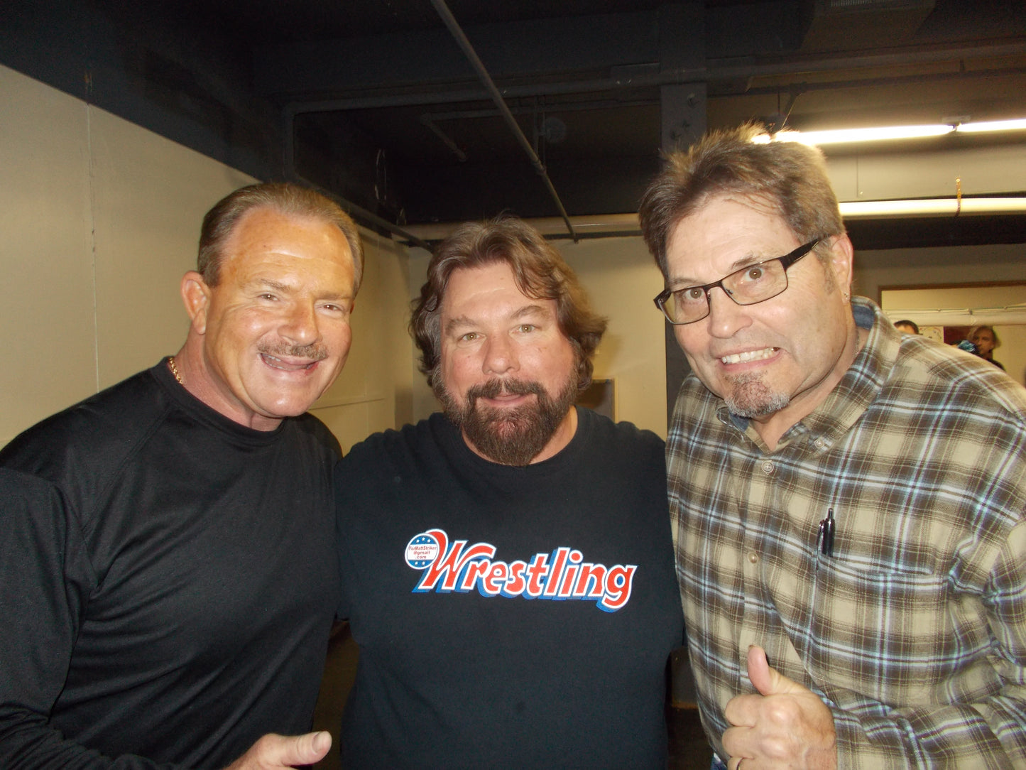 M490 B. Brian Blair Autographed Wrestling Photo w/COA