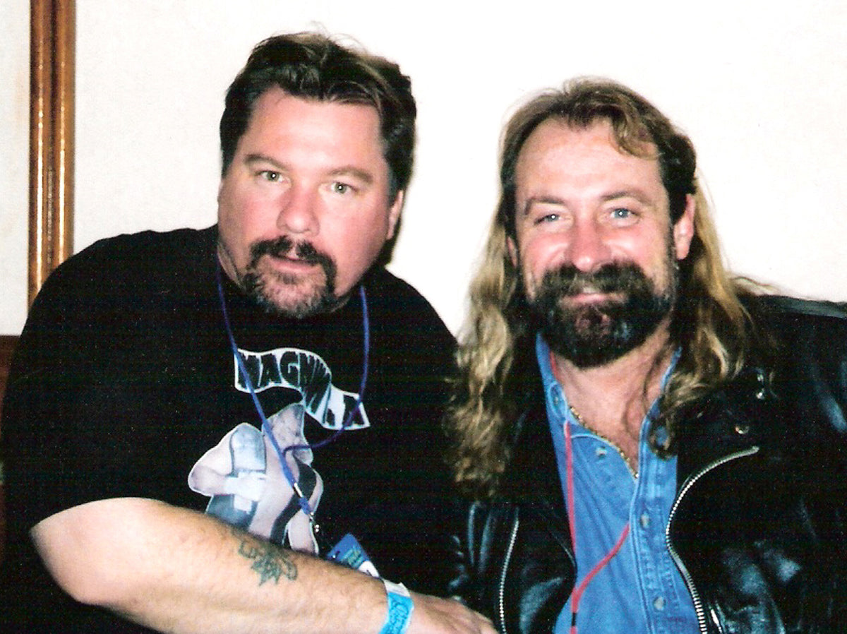 BD134 Magnum T.A. Autographed VERY RARE Vintage Wrestling Magazine w/COA