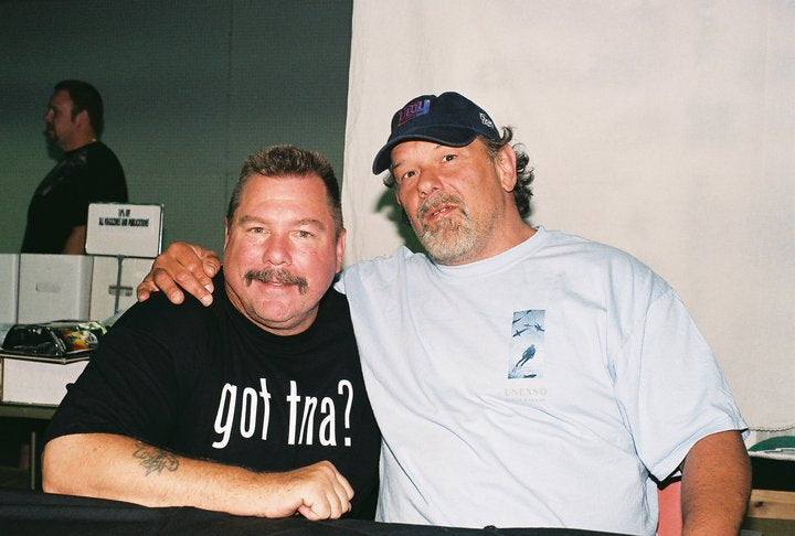 AM296 Doink the Clown Matt Borne ( Deceased ) Autographed vintage Wrestling Magazine Poster w/COA