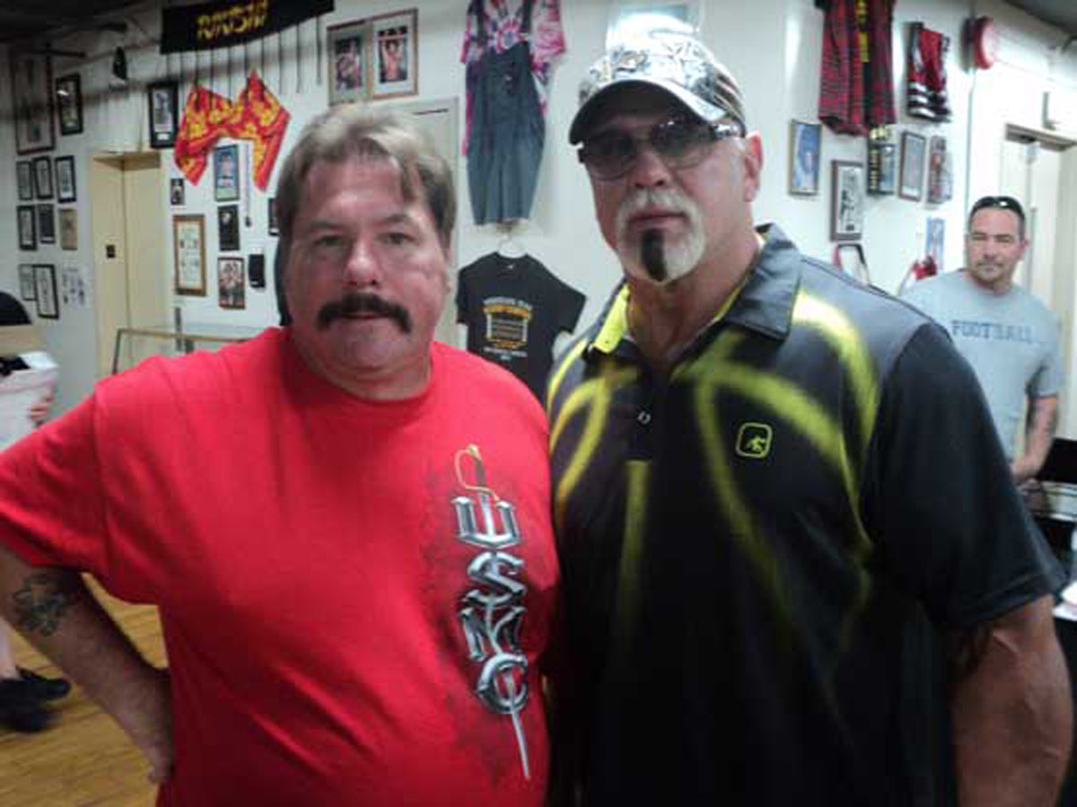 AM508 Scott Steiner Autographed Vintage Wrestling Magazine w/COA