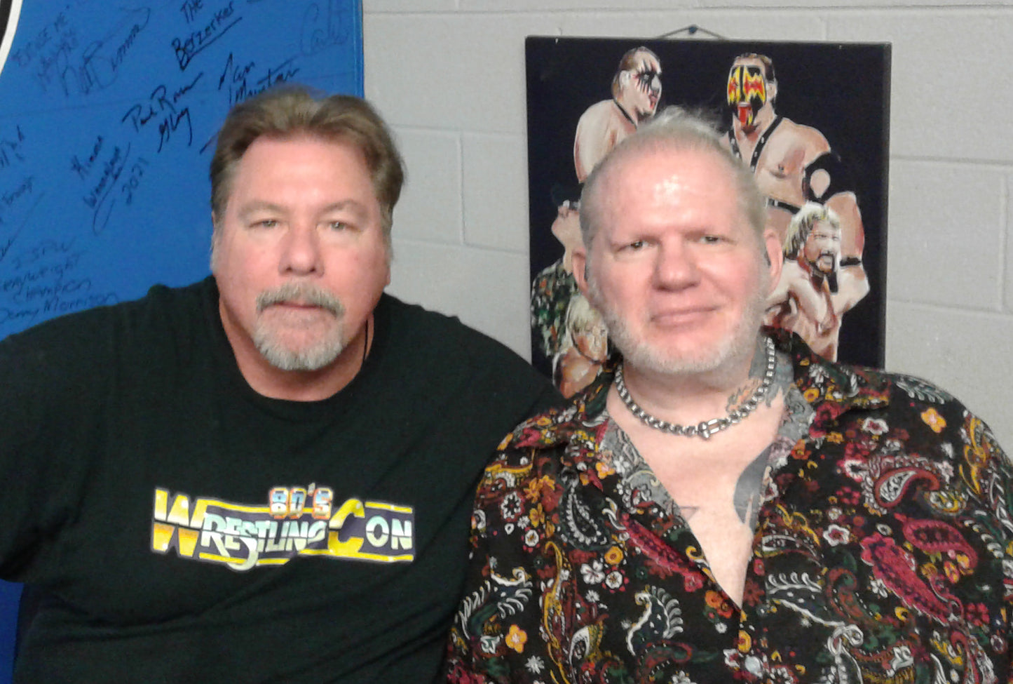 BD45 Shawn Michaels Raven Kimona Wannalaya Autographed Vintage Wrestling Magazine / Program w/COA