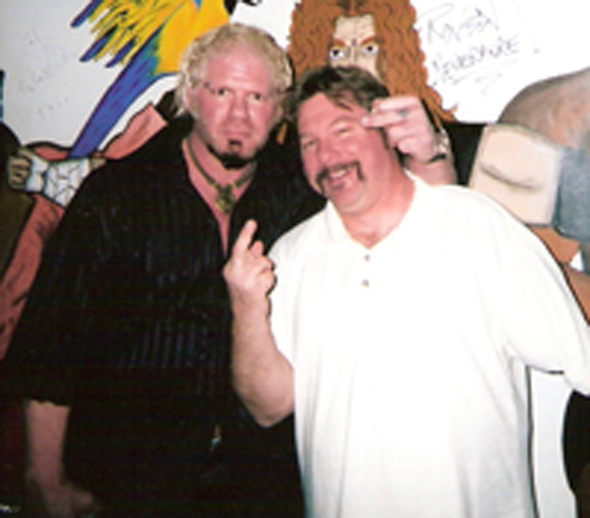 M218 Raven Autographed Wrestling Photo w/COA