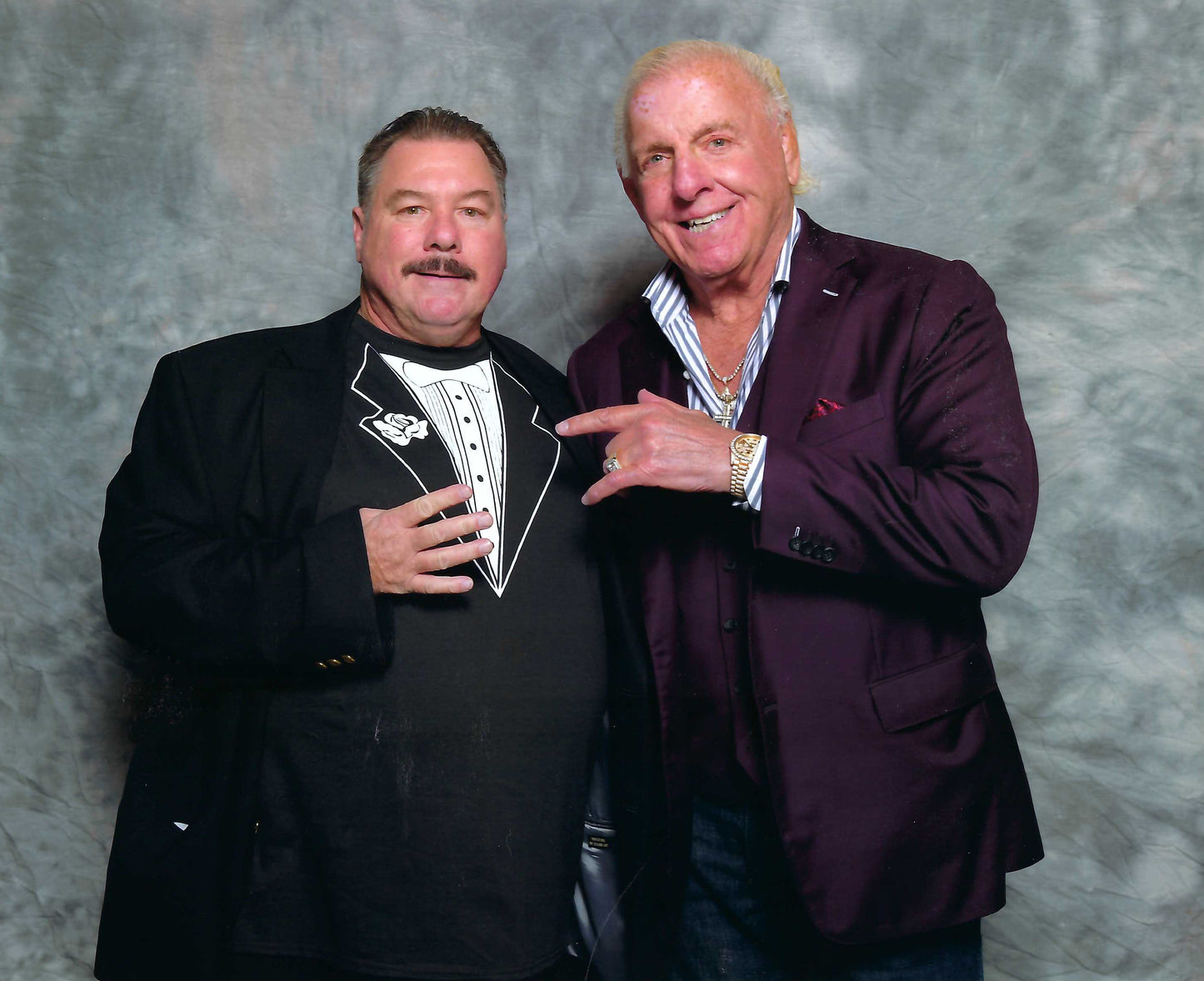 DS1 Autographed Wrestling Biography Nature Boy Ric Flair w/COA