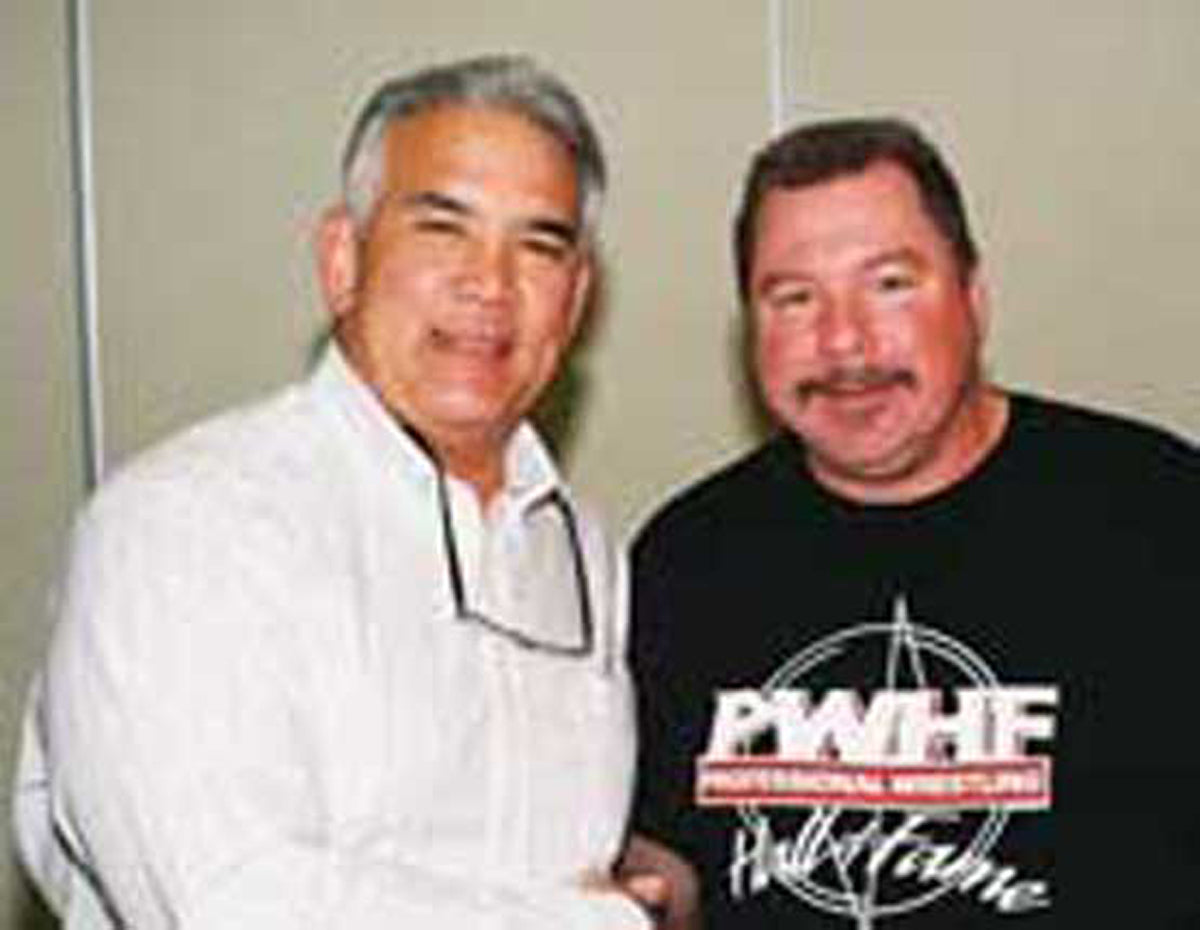 M3671 Ricky the Dragon Steamboat Autographed Wrestling Photo w/COA