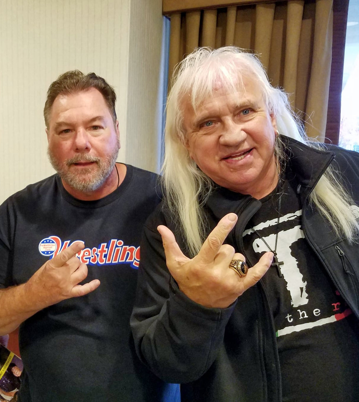 AM662 Road Warrior Animal ( Deceased ) Ricky Morton VERY RARE Vintage Wrestling Magazine w/COA